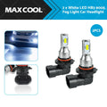 2X HB3 9005 60W 12V LED Headlight Bulbs for MG TF (2002–2005)