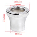 Acrylic 14" Steering Wheel/Hub Adapter for EZGO, Club Car, Yamaha (Golf Cart)