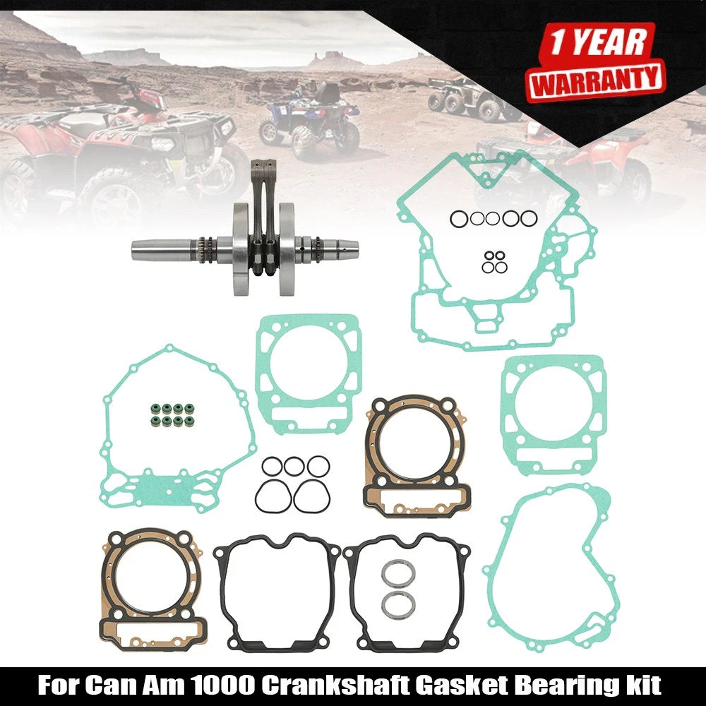 Crankshaft Gasket Bearing Kit for Can Am 1000