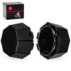 Pair Matte Black Hub Cover for Polaris Sportsman 570 (2015–2025)