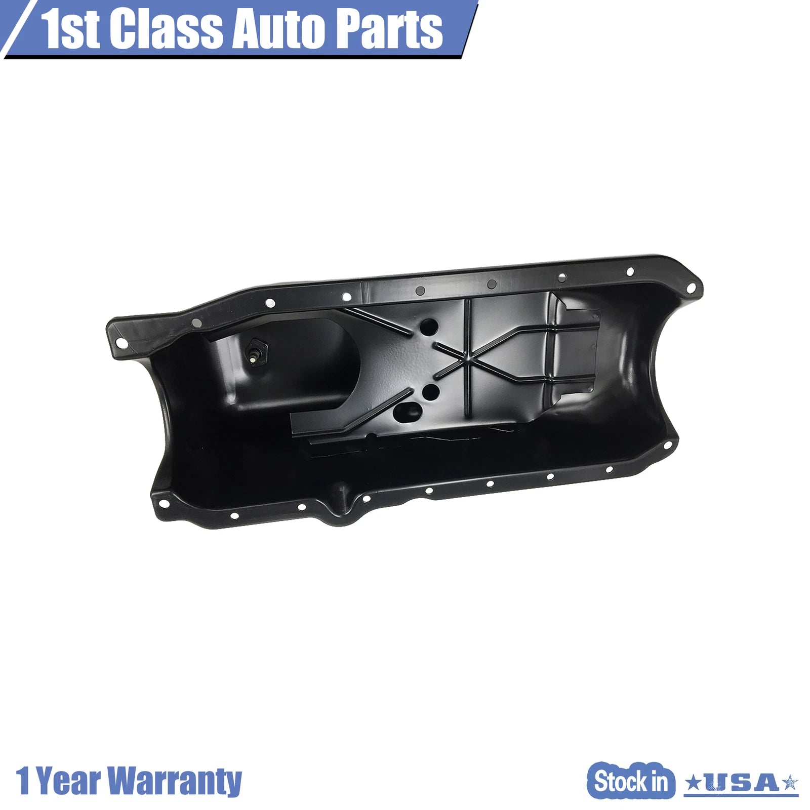 Steel Engine Oil Pan for Cadillac Escalade (1999–2000) & Isuzu NPR (1993–2003) 5 Qt 264-132