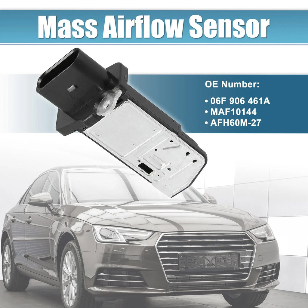 Mass Airflow Sensor for Audi Volkswagen Golf (2006–2009) 06F 906 461A MAF10144 AFH60M-27