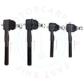 Set of 4 Tie Rod Ends for Ford Expedition F-150 4WD (1997–2003)