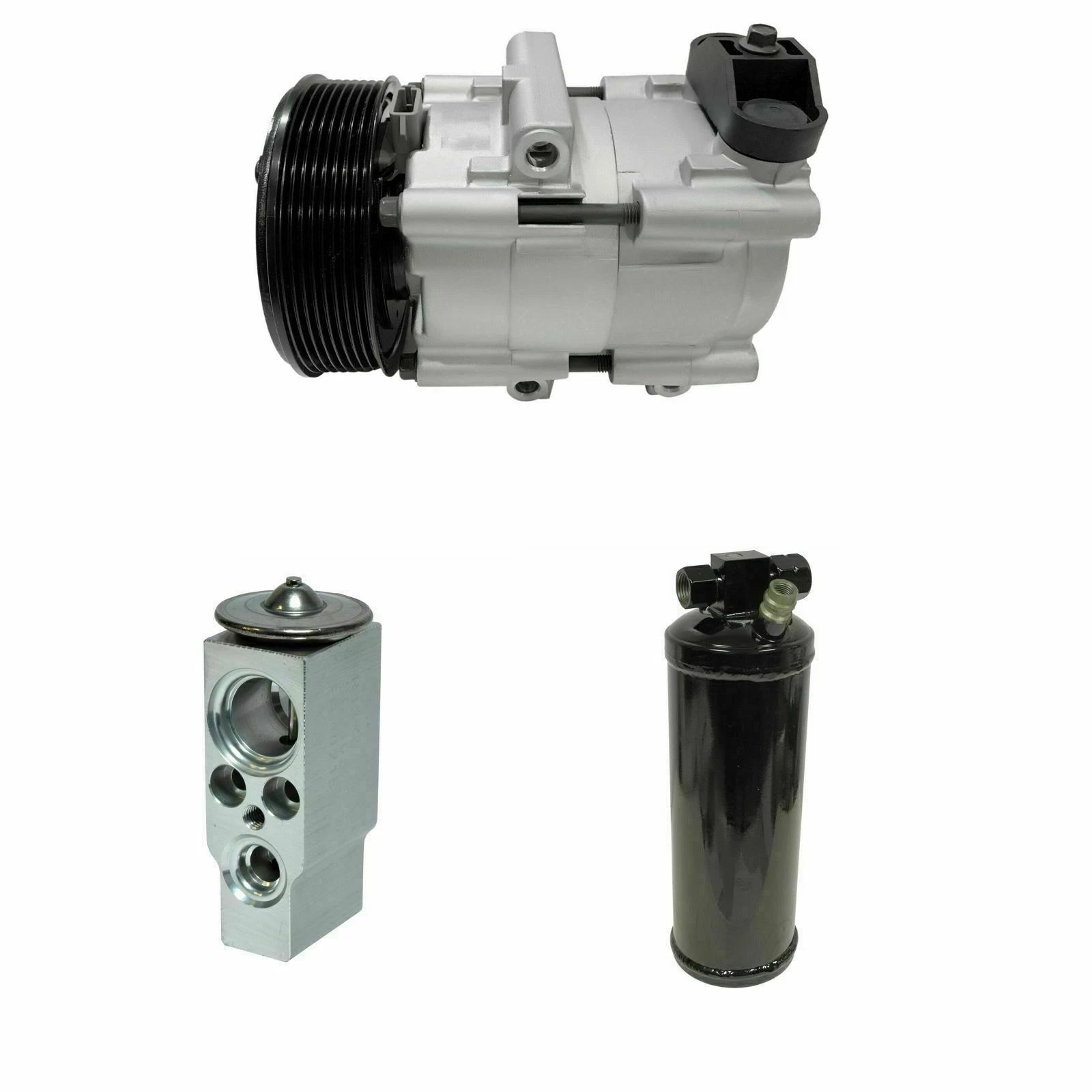 AC Compressor Kit Heavy Duty for Ford LCF L55 4.5L (2008–2010)