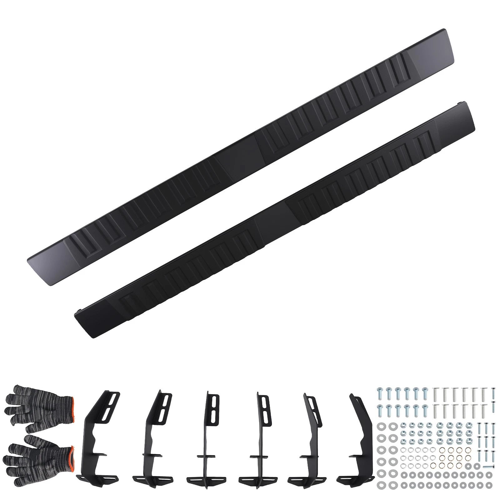 Non-Slip Running Board Nerf Bar for Dodge Ram 1500 Crew Cab (2019–2025)