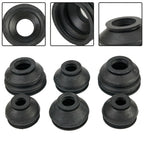 Set of 6 Rubber Tie Rod End Ball Joint Dust Boots Cover Gaiters