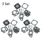 3X Carburetor Kit for Kawasaki TG20 TG24 TG25 TG33 TD24 TD25 TD33