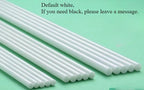 2PC Solid Fiberglass Rod 0.8mm-30mm Length 500mm