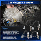Set of 4 Upstream Downstream Oxygen Sensors for Honda Accord V6 (2003–2007)
