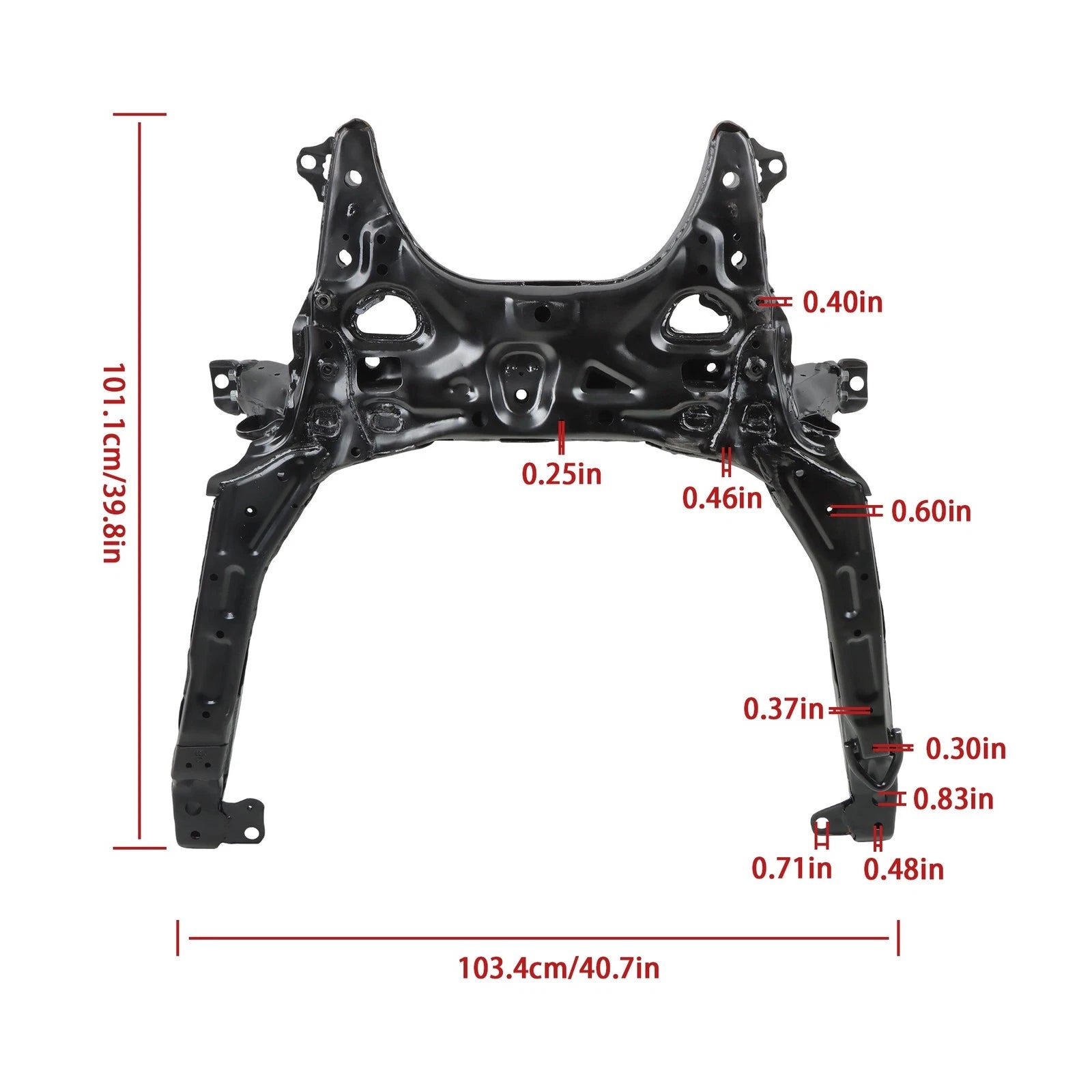 Front Crossmember for Honda Civic Hatchback (2017-2021)
