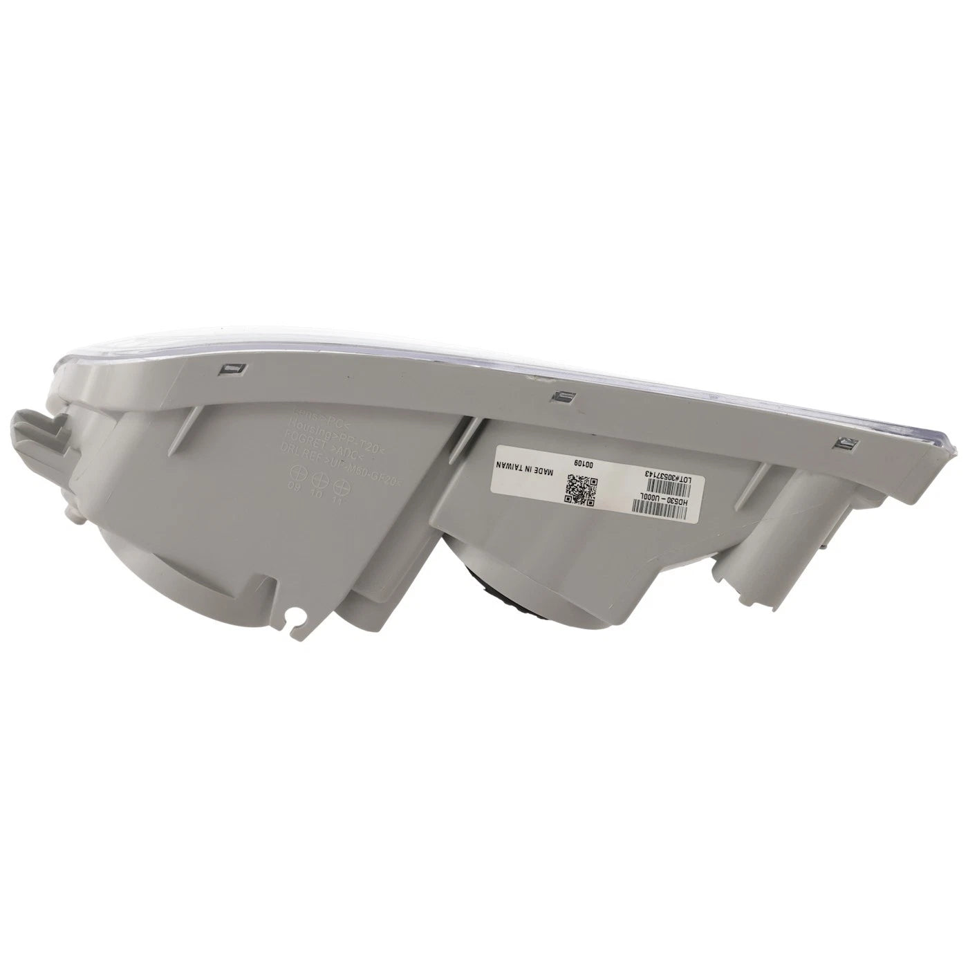 Fog Light for Acura MDX (2007–2009) Clear Plastic Lens