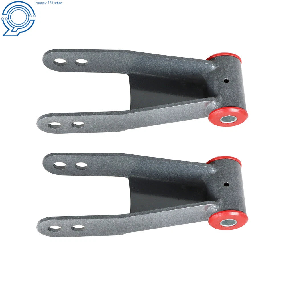 4" Rear Drop Kit Shackles & Hangers for Chevy GMC 1500 C15 K15 (1988–1998)