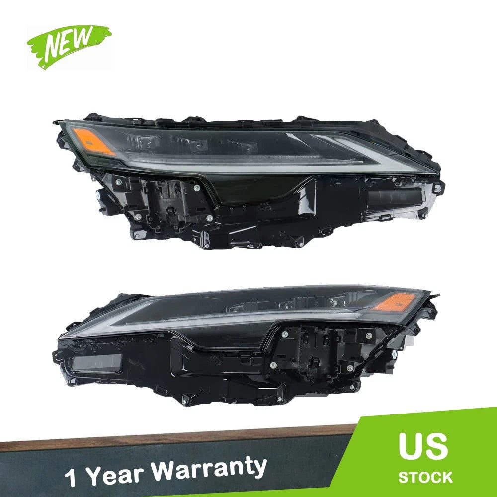 Set of 2 LED Headlights for Lexus RX350 RX350h RX450h RX500 (2023–2025)