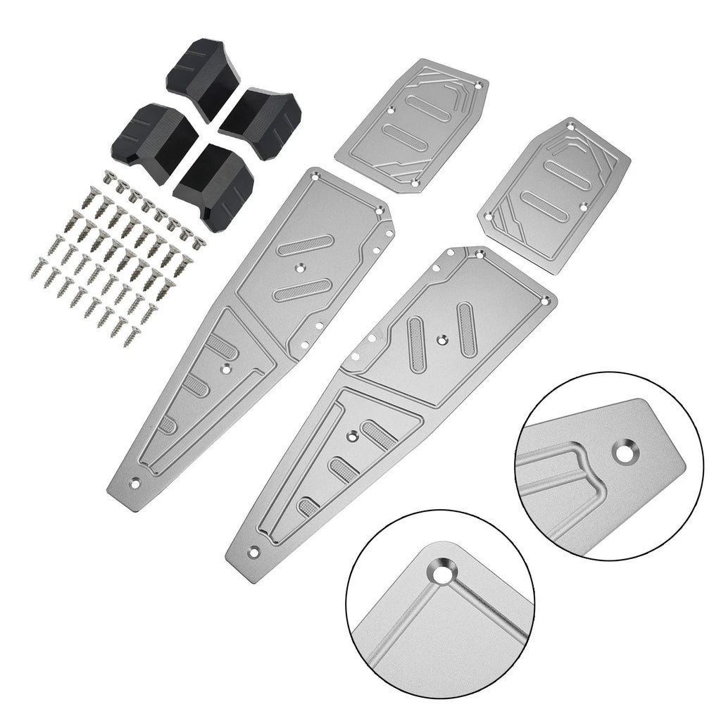 Footboard Foot Rest Pad Peg Plate for Aprilia SR GT200 SR GT125 (2022–2023)