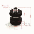2X Seat Bolt for Harley Davidson Dyna Sportster Softail (–2023) Black Billet Aluminum