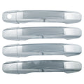 Door Handle Covers for 2015-2020 GMC Yukon SLE/SLT (Chrome Set of 4)