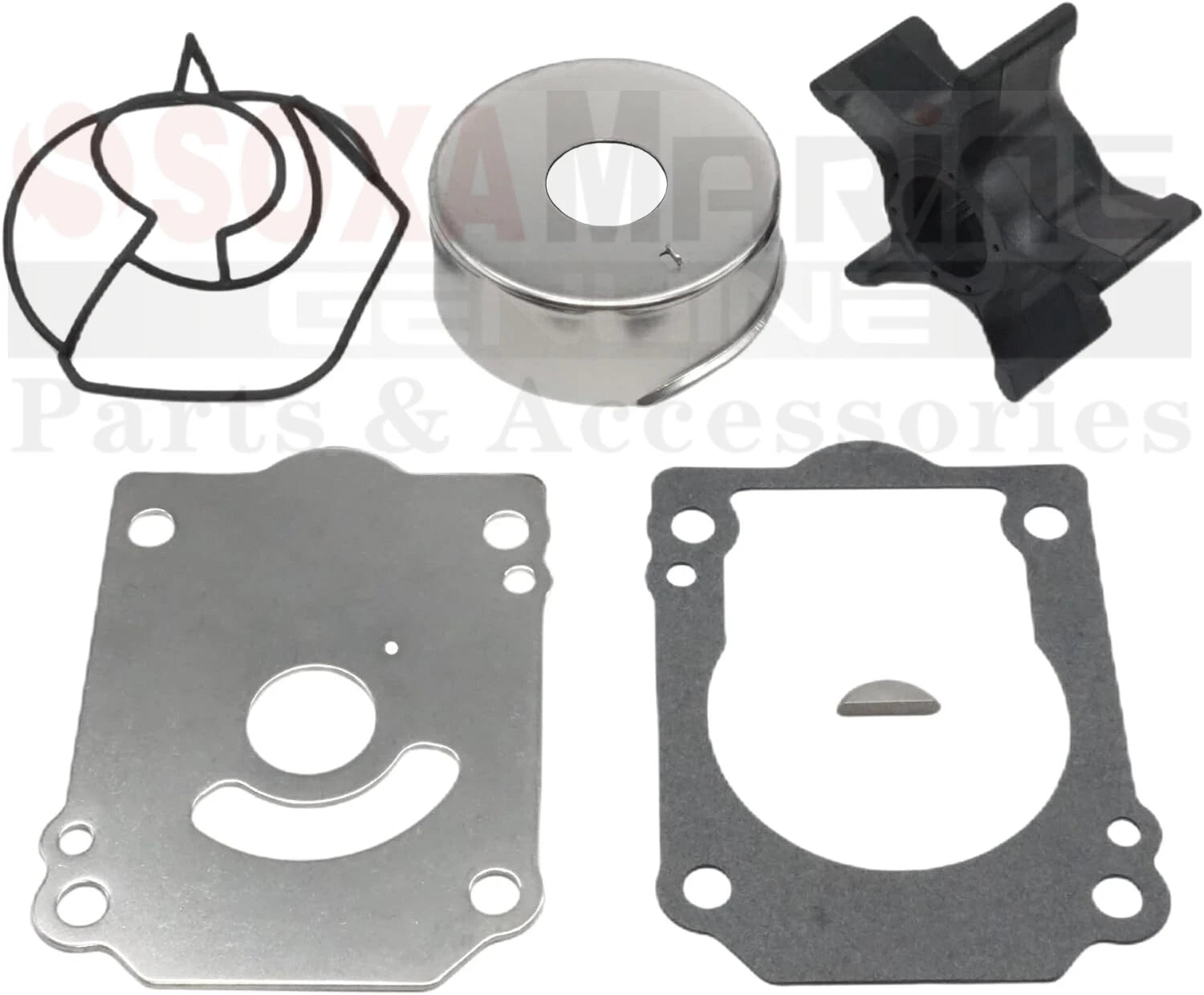 Water Pump Rebuild Kit for Suzuki DF175 200 HP (17400-96J00, 17400-96J01)