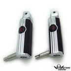 Chrome Footpegs for Yamaha V-Star 1000, 650, Royal Star, V-Max, Virago, Stryker