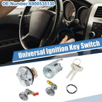 Set of 1 Ignition Switch Cylinder with Keys for Toyota Pickup (No. 6900535130)