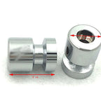 Chrome Swingarm Spools for Suzuki GSX 1300R Hayabusa / GSF1250S Bandit (2008–2023)