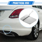 Tow Hook Eye Hole Cover Cap for Mercedes-Benz GLK350 (2010–2015) Silver Tone