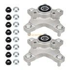 Front Wheel Hubs & Flange Lug Nuts for Honda Sportrax 250 400 (2001–2006)