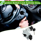 Ignition Lock Cylinder Assembly for Chevrolet Silverado 1500 3500 (No. 88965342)