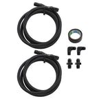 Transmission Cooler Hose Line Kit for GM (6AN) 4L60E 4L65E 700R4 TH350 TH400 (1982–2006)