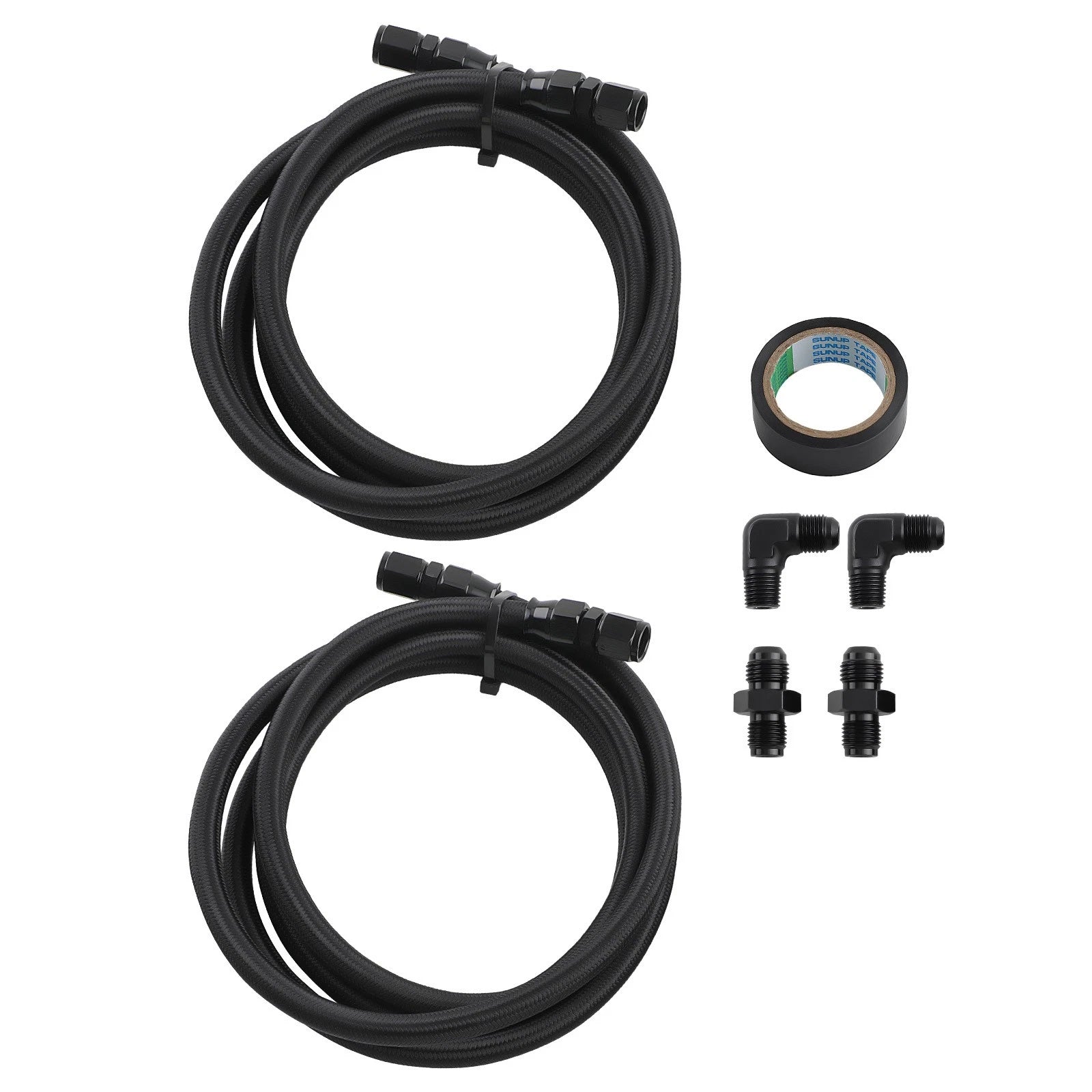 Transmission Cooler Hose Line Kit for GM (6AN) 4L60E 4L65E 700R4 TH350 TH400 (1982–2006)