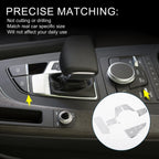 Set of 1 Gear Shift Handbrake Button Switch Cover for Audi A4 B9 A5 (2016–2023)