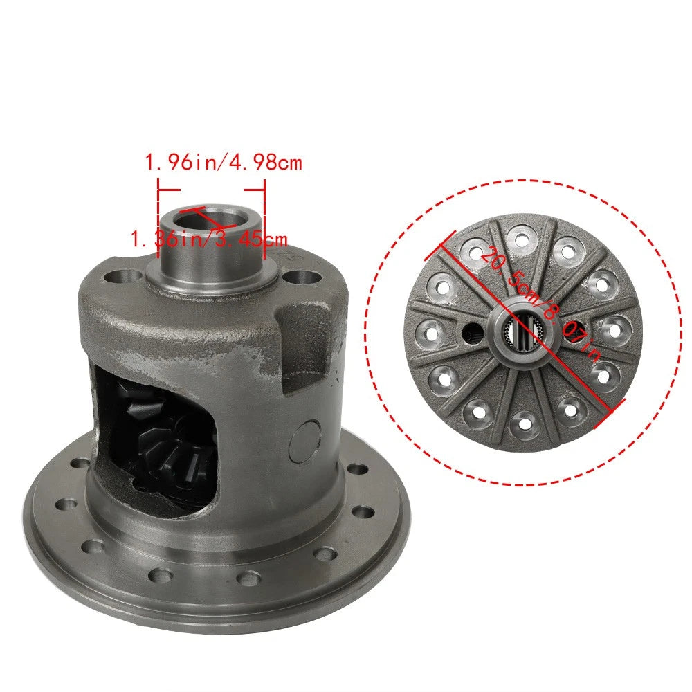 Differential Case Assembly with Limited Slip for Dodge