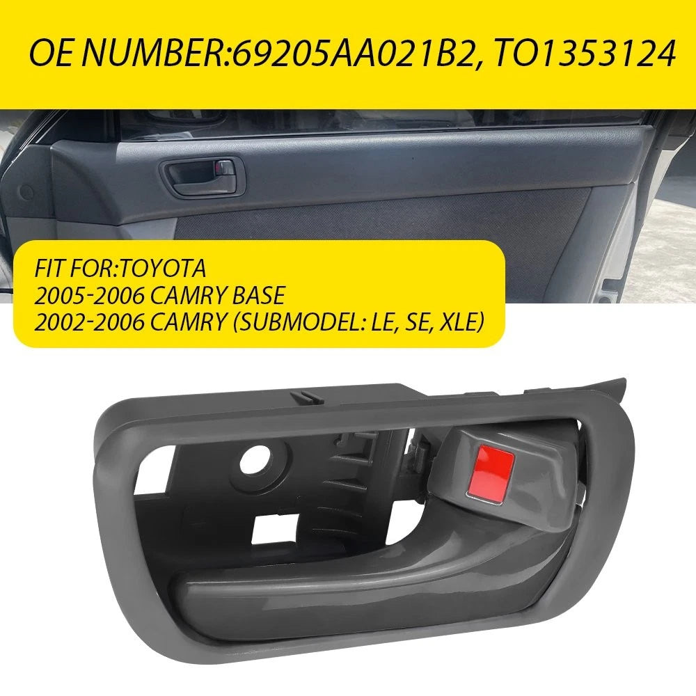 Door Inside Handle for Toyota Camry (2002–2006) - Gray, EXV