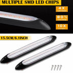 2X DRL LED Headlight Strip Light for