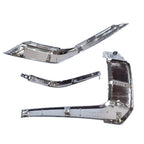 Front Bumper Molding Strip Kit for Mitsubishi Outlander (2016â2020)