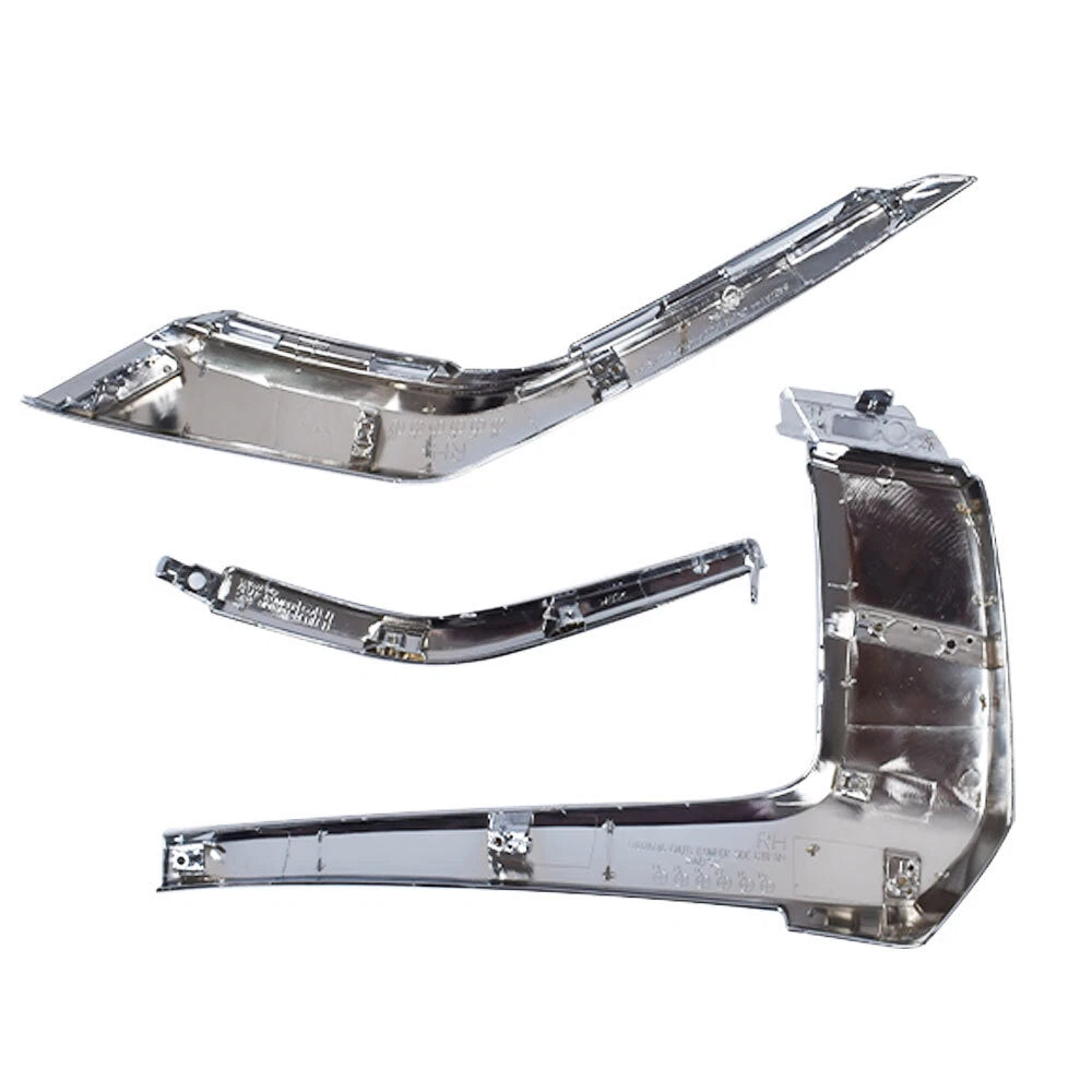 Front Bumper Molding Strip Kit for Mitsubishi Outlander (2016â2020)