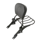 Detachable Backrest Sissy Bar with Luggage Rack for Harley Touring (2009–2025)