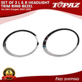 Headlight Trim Rings for Mini Cooper (2007–2015)