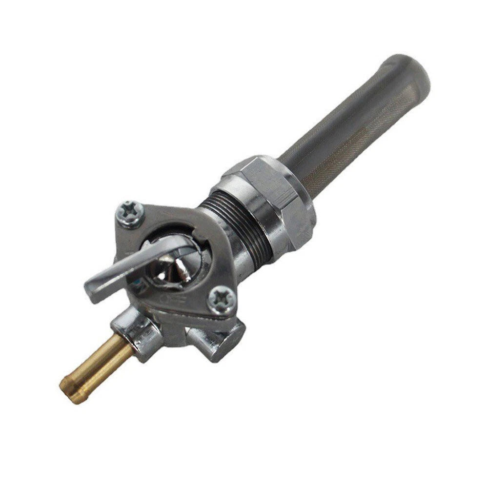 2X Petcock Fuel Valve 22mm Straight Outlet for Harley Davidson (1975–1981) 62167-81 62163-75