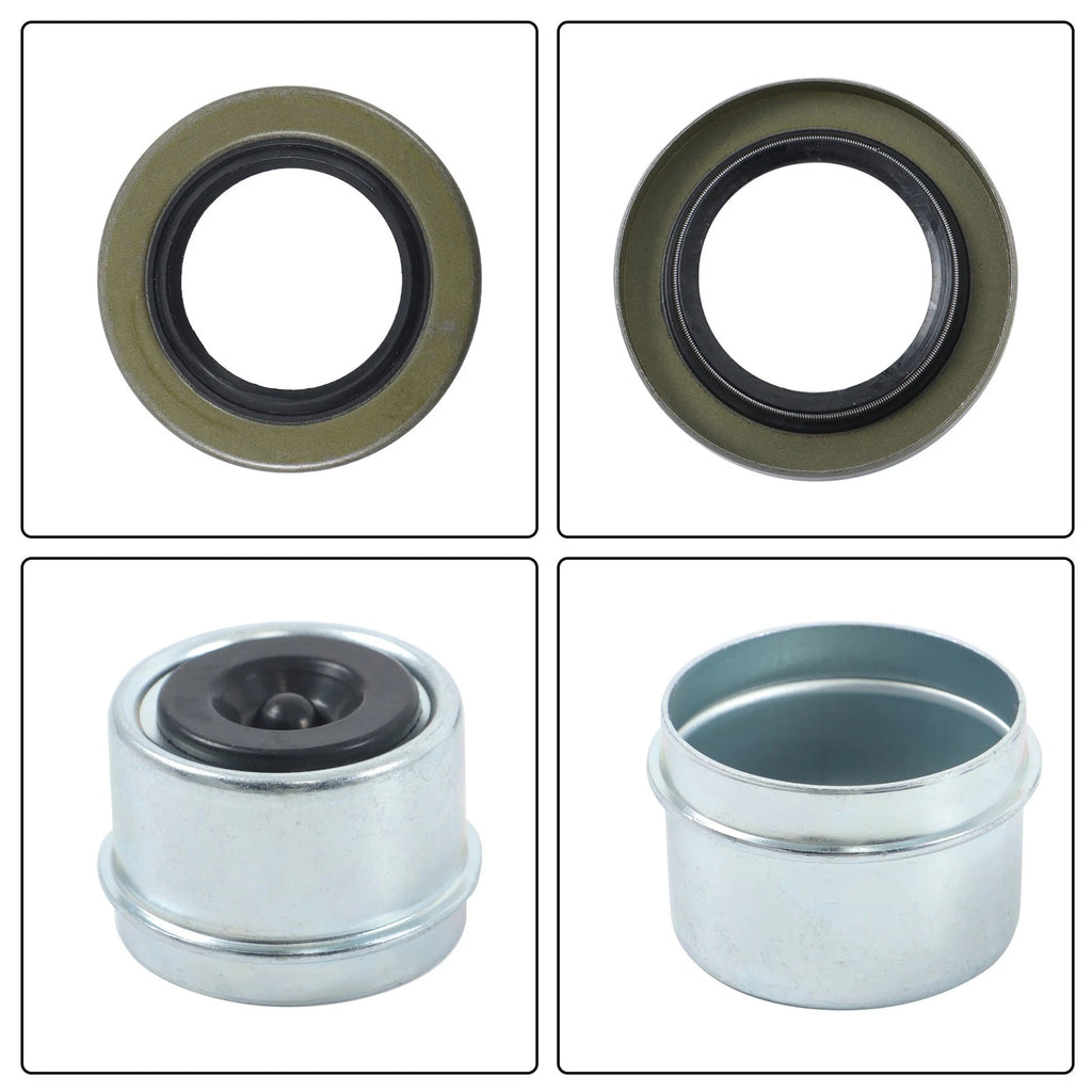 Set of 4 Trailer Bearings for 2000 lbs Axle (L44649/L44610)