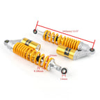 2pcs 13.5" 340mm Air Shocker Rear Shock Absorbers for Harley Ducati