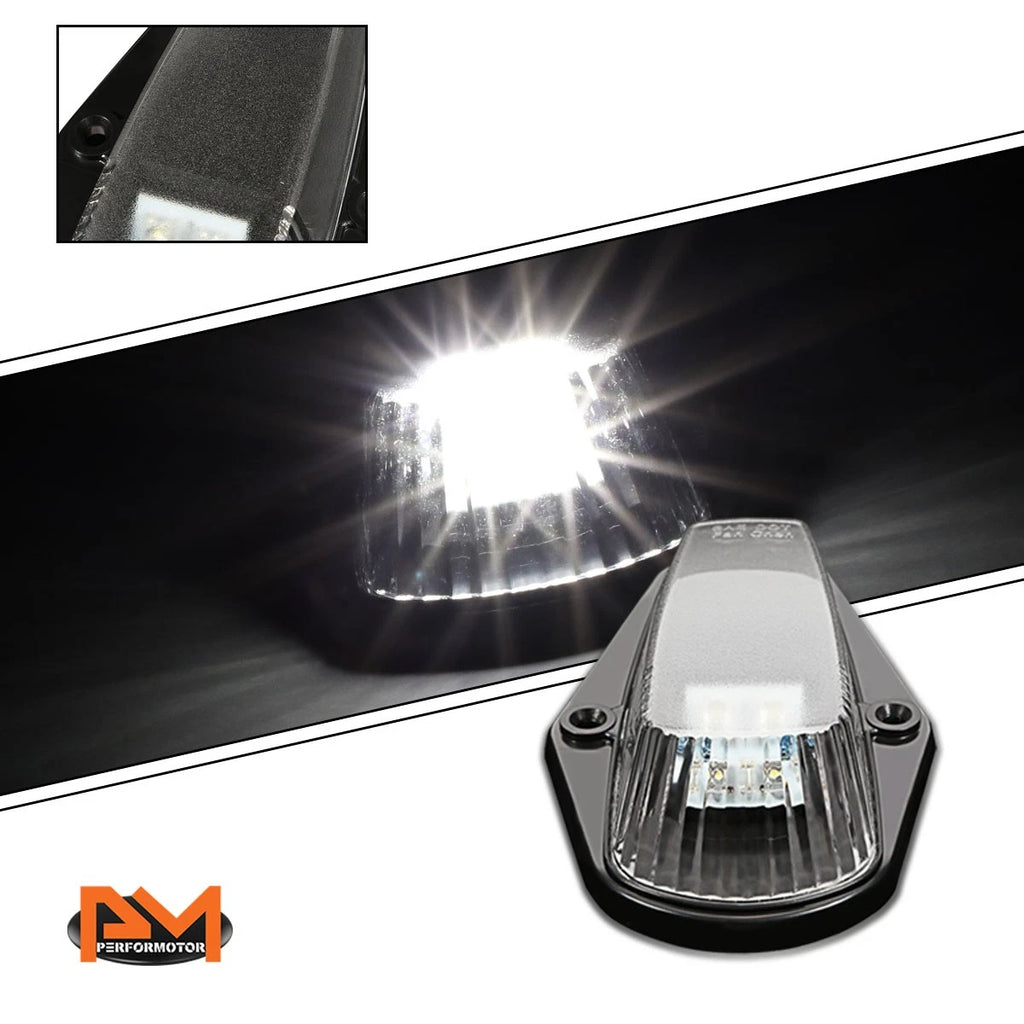 5Pcs LED Cab Roof Running Light W/Switch for Ford F-Series (1980–1996)