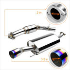 Burnt Muffler Tip for VW Golf MK3 2.0/2.8 (1993–1999) - 3.5" Stainless Catback