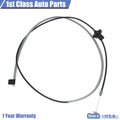 Hood Release Cable for Buick Cadillac Olds Pontiac (1985–1993)