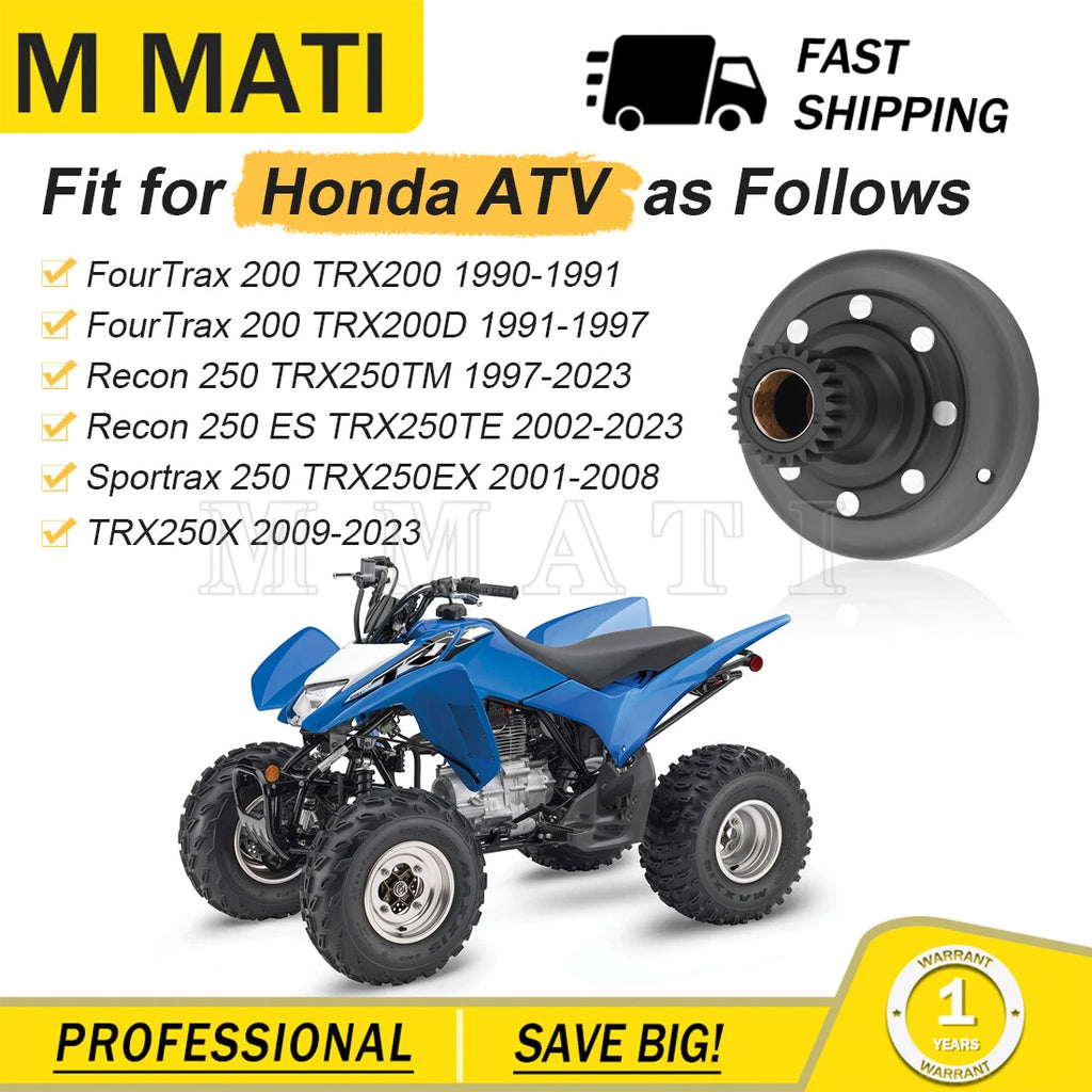 Clutch Drum for Honda TRX250TM TE EX X (22500-HM8-A40 / 22500-HS0-A00)