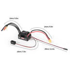 80A Brushless ESC Motor Lock Protection for 1/10 Scale RC Cars