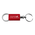 Red Anodized Aluminum Valet Keychain - Officially Licensed for Dodge Challenger