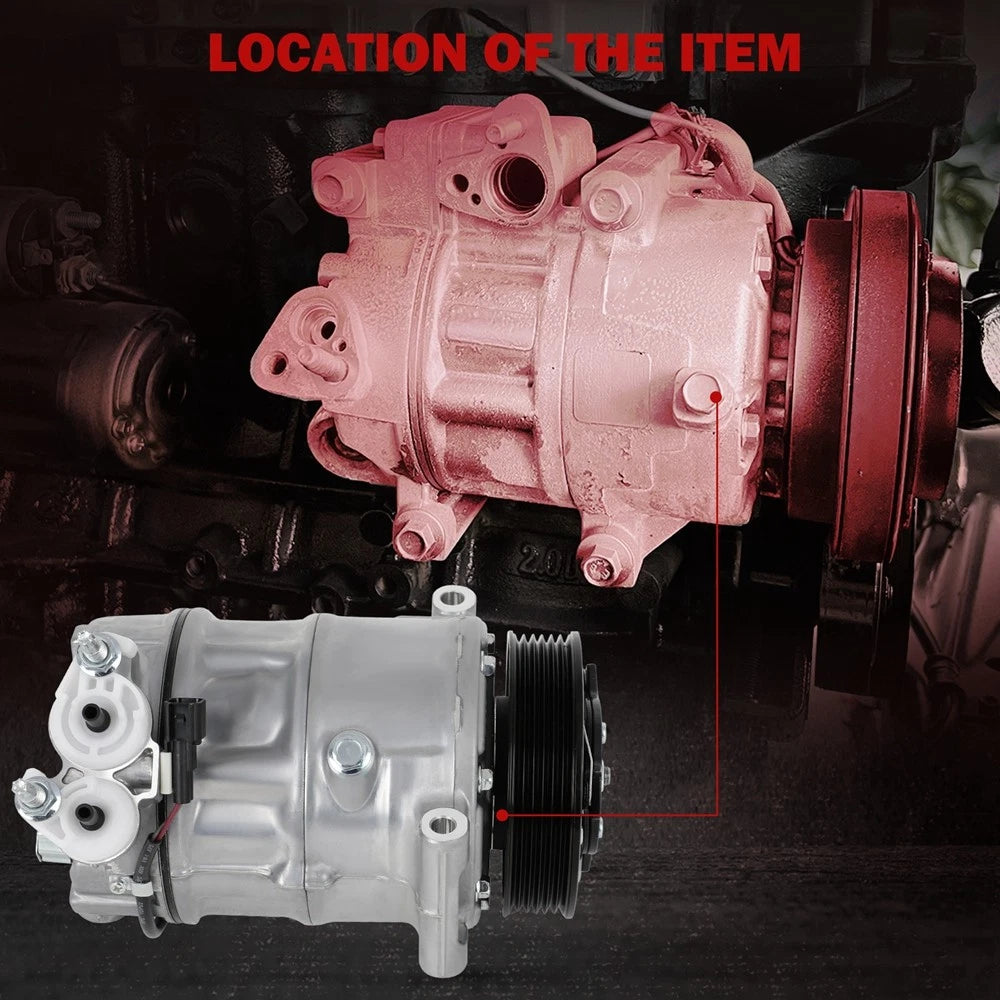 Compressor Clutch for Jaguar E-Pace F-Type XE XF XJ XJR Land Rover Discovery (2018–2023)