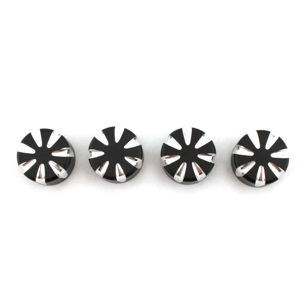 4 Pcs Aluminum Head Bolt Cover Caps for T120 Thruxton Scrambler (2016-2023)