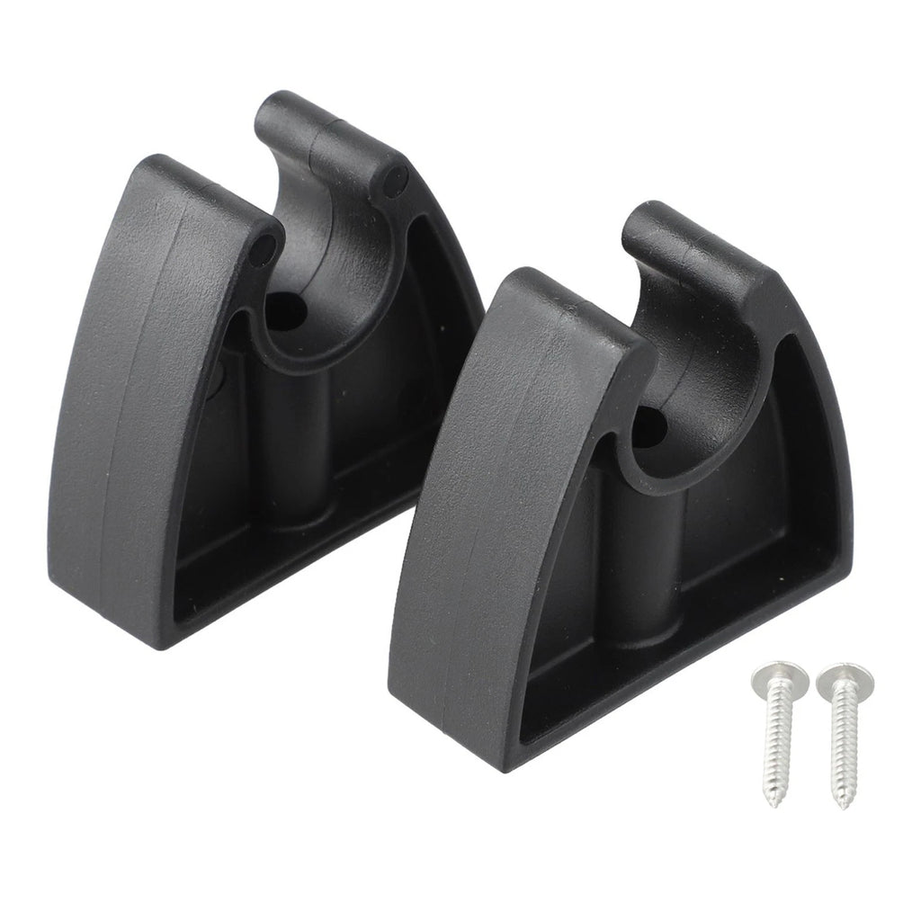 2pcs Boat Pole Clips for Securing Marine Lights and Equipment Stability
