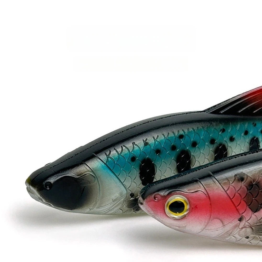 T Tail Soft Fishing Lure 12.5cm 21g for Trout Bass Perch